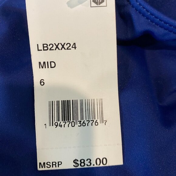 LA BLANCA ROYAL BLUE ONE PIECE LB2XX24 ONE PIECE ROYAL BLUE SIZE 6 NEW WITH TAGS - Picture 6 of 6